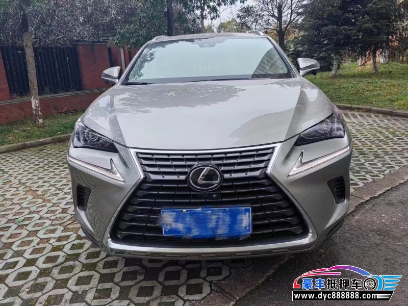 19年雷克萨斯NX轿车抵押车出售