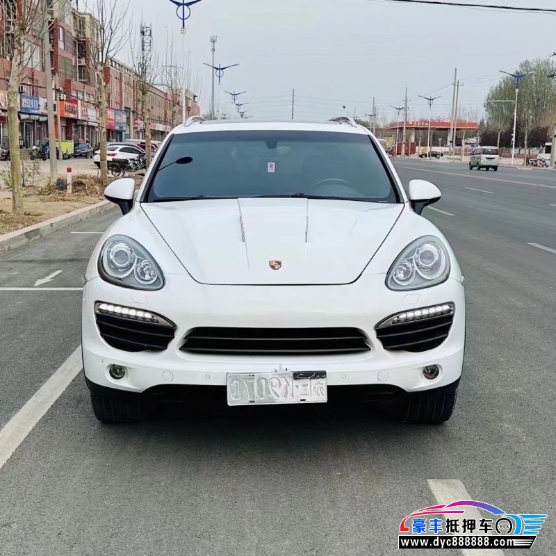 13年保时捷卡宴轿车抵押车出售