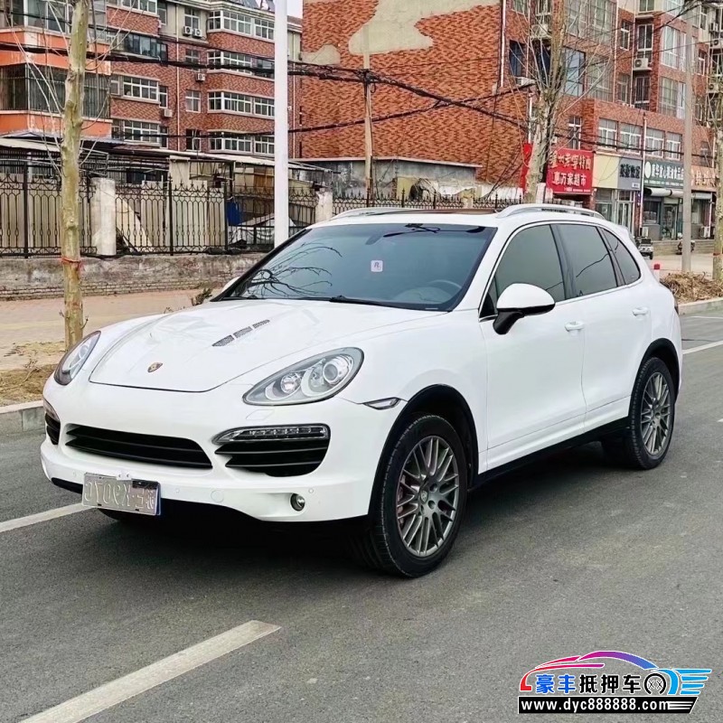 13年保时捷卡宴轿车抵押车出售