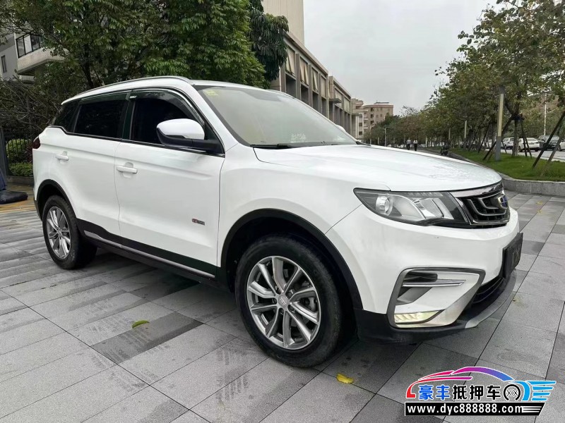 18年吉利博越轿车抵押车出售