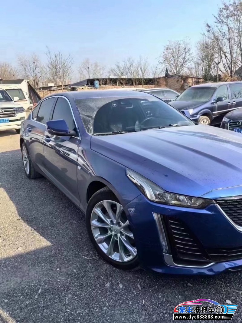 22年凯迪拉克CT5轿车抵押车出售