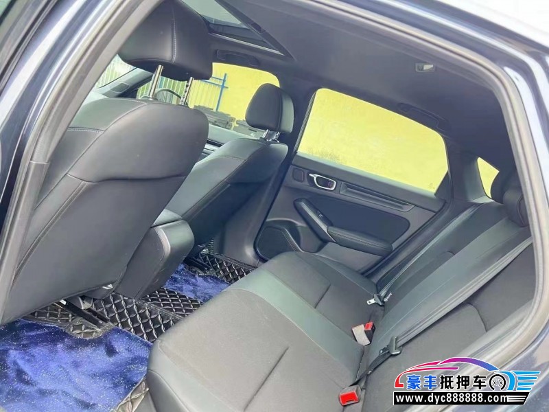 22年本田思域轿车抵押车出售