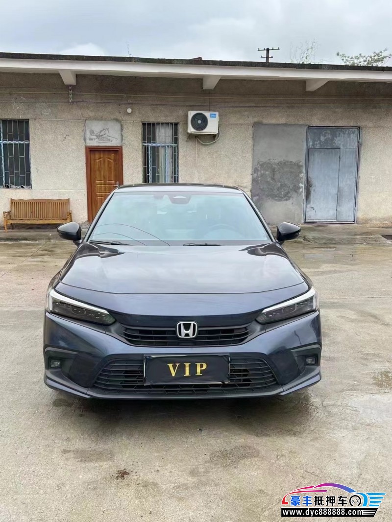 22年本田思域轿车抵押车出售