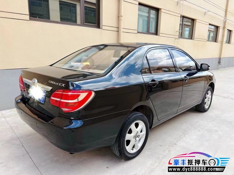 13年丰田花冠轿车抵押车出售