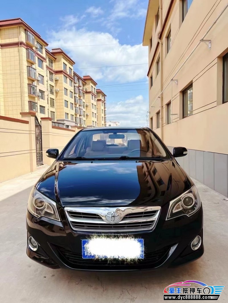 13年丰田花冠轿车抵押车出售