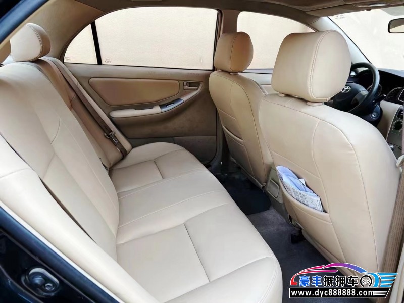 13年丰田花冠轿车抵押车出售