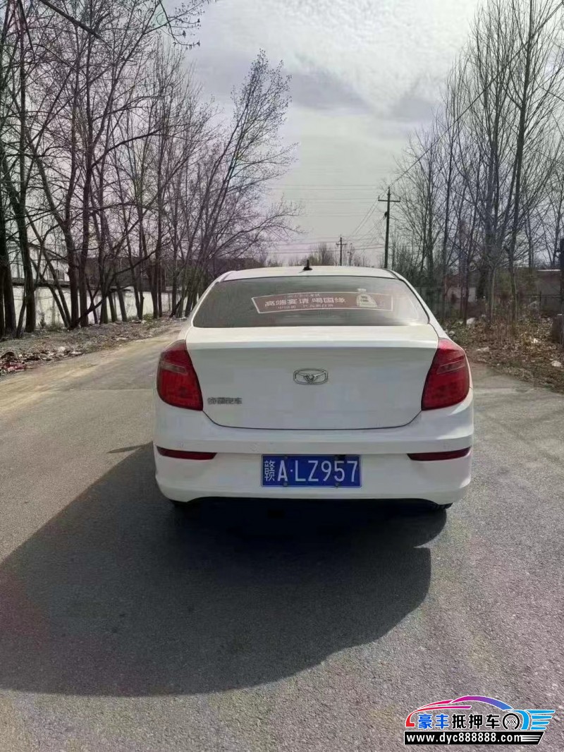 18年奇瑞奇瑞E3轿车抵押车出售