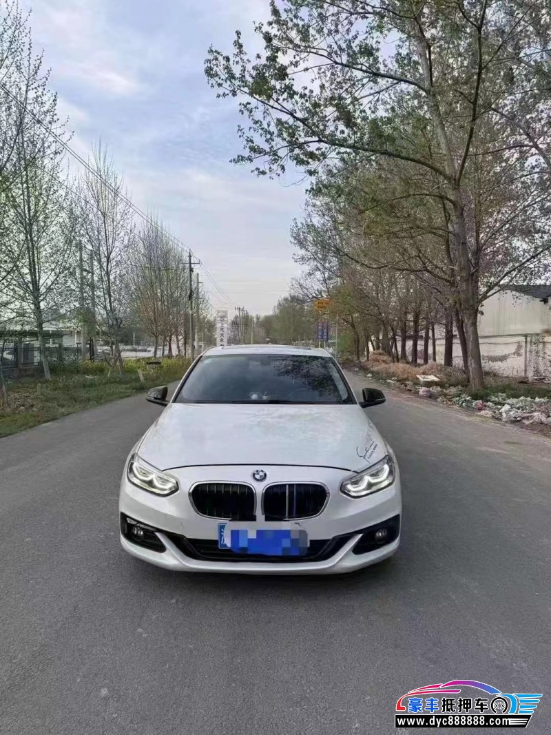 18年宝马1系轿车抵押车出售