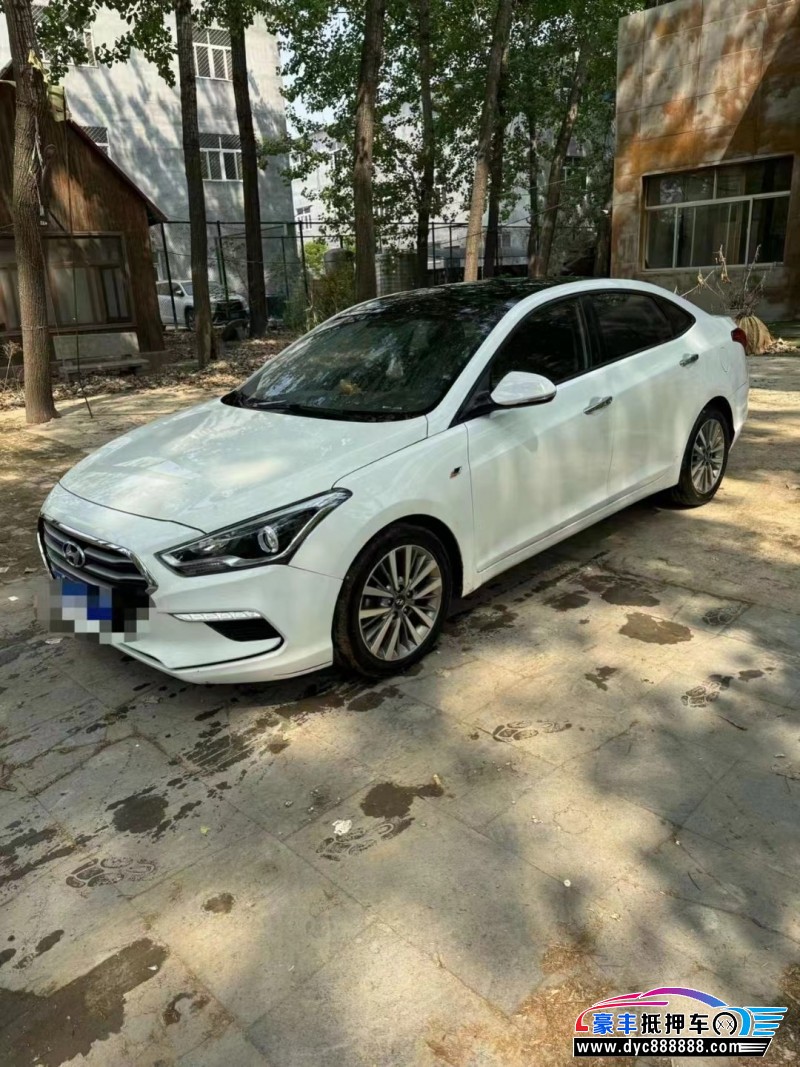 19年现代名图轿车抵押车出售