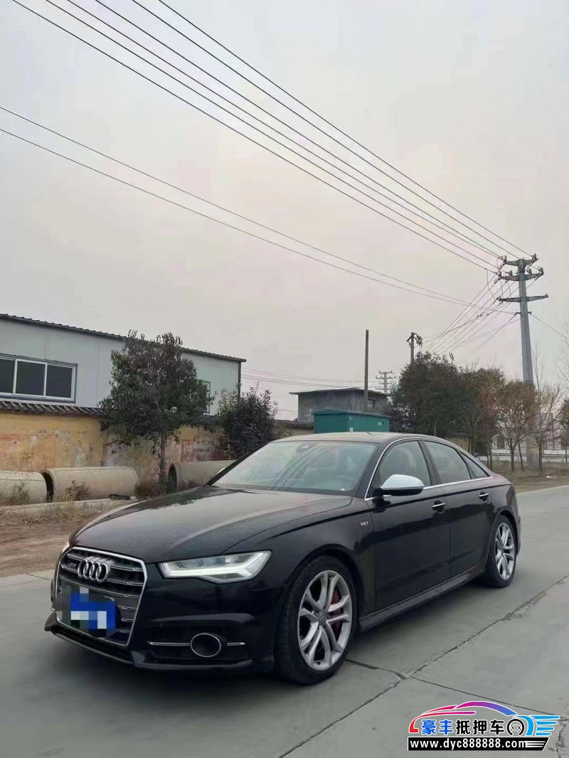 18年奥迪S6轿车抵押车出售