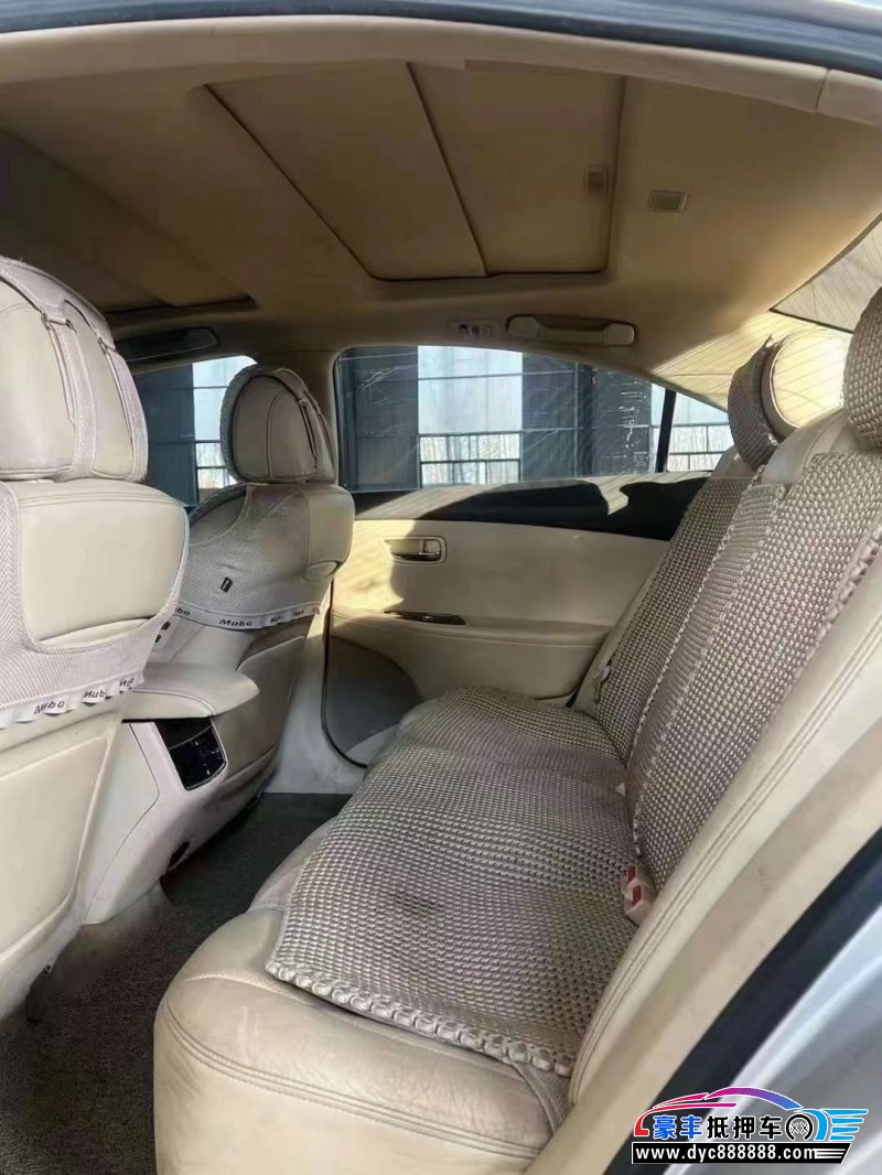 08年雷克萨斯ES轿车抵押车出售