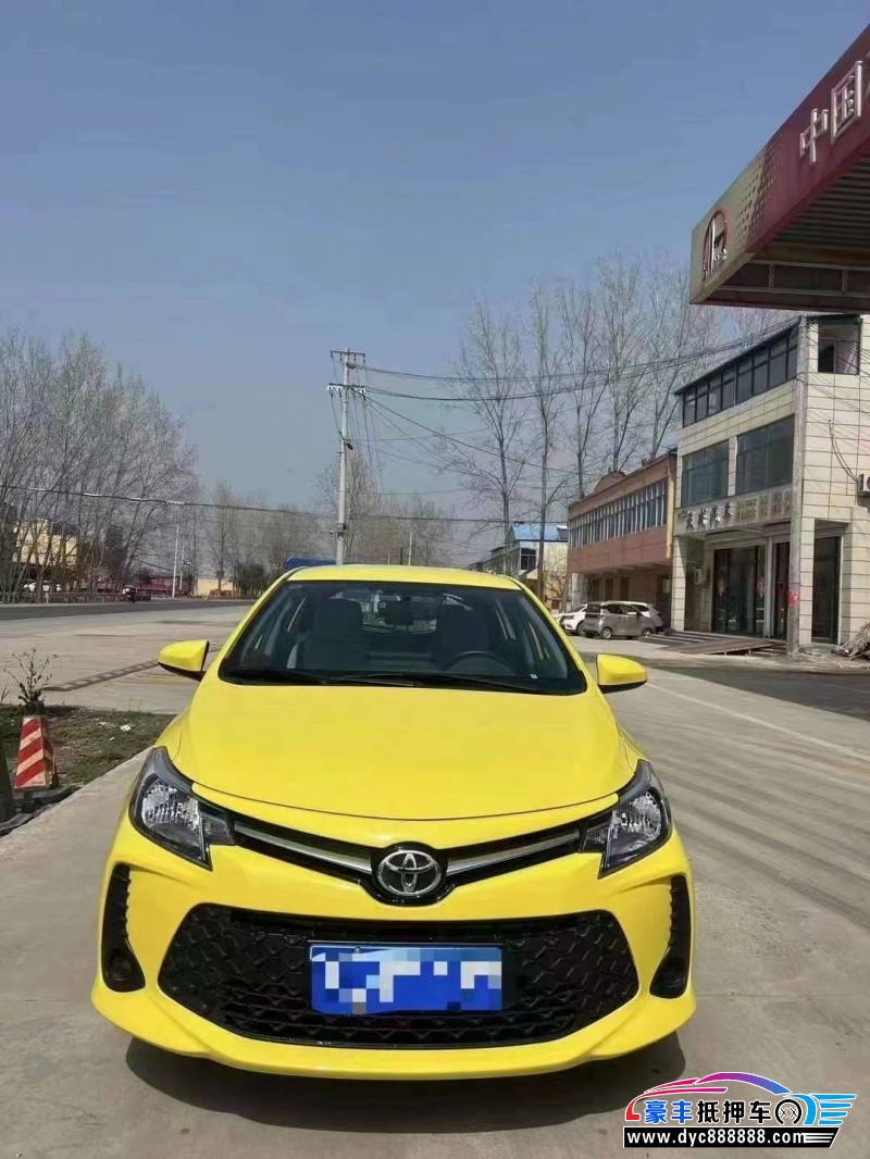 20年丰田威驰轿车抵押车出售