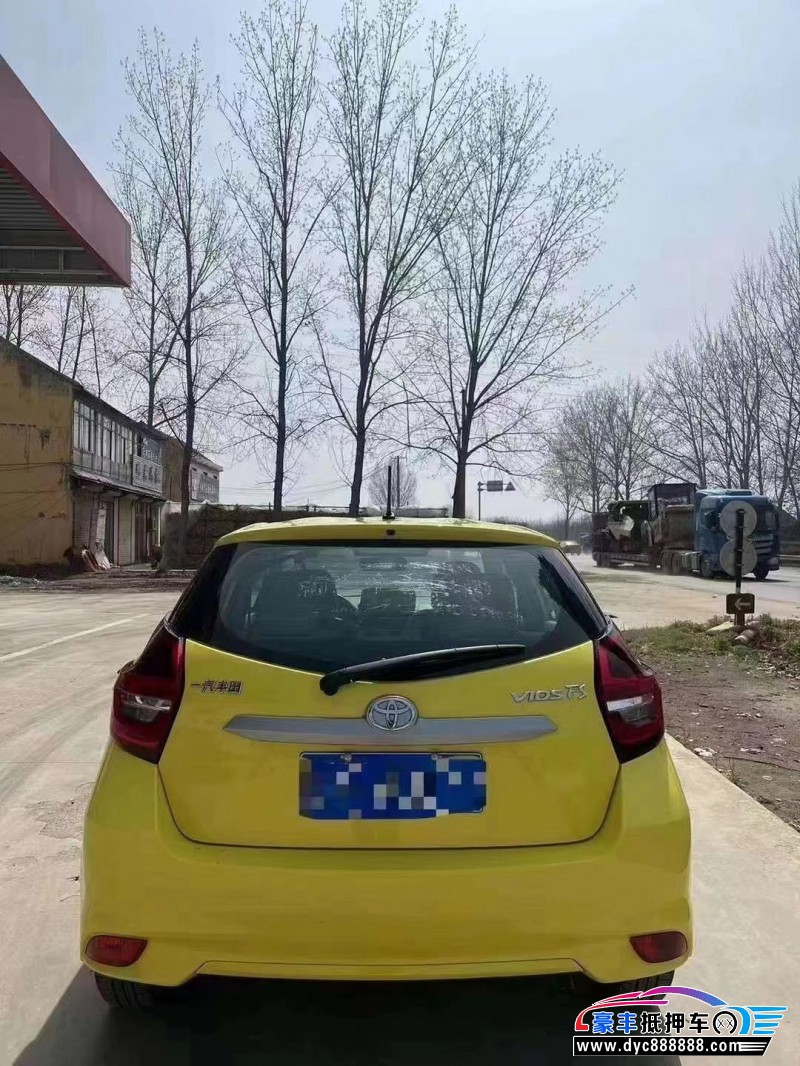 20年丰田威驰轿车抵押车出售