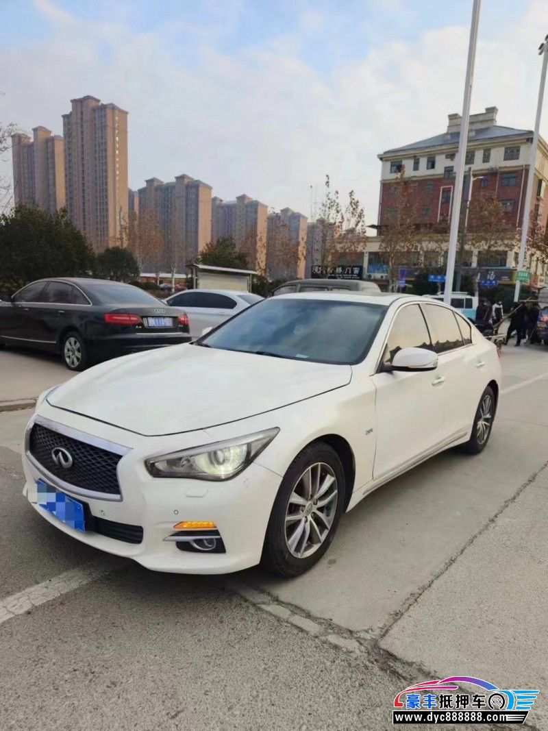15年英菲尼迪Q50L轿车抵押车出售
