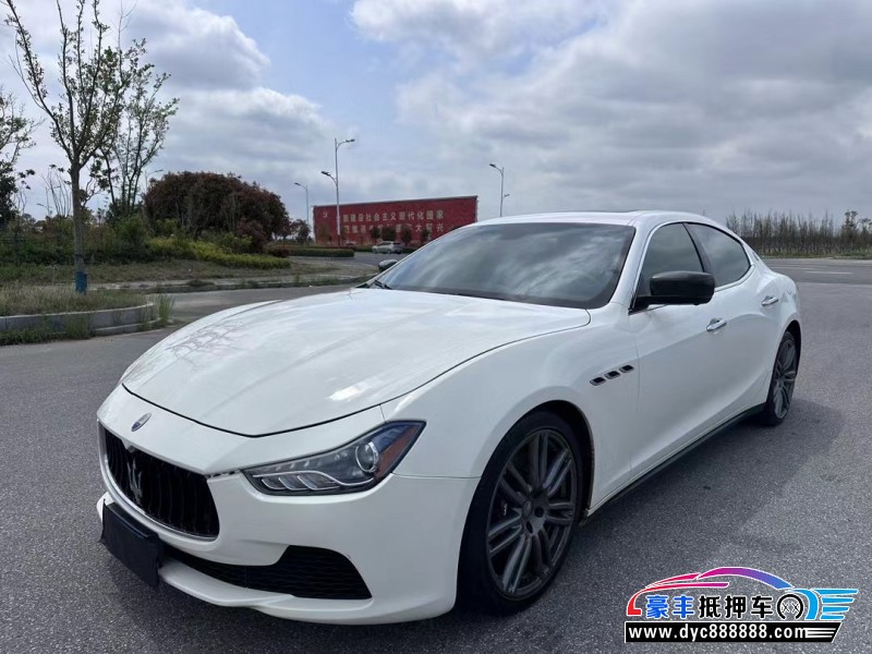 15年玛莎拉蒂Ghibli轿车抵押车出售