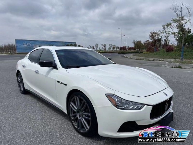 15年玛莎拉蒂Ghibli轿车抵押车出售