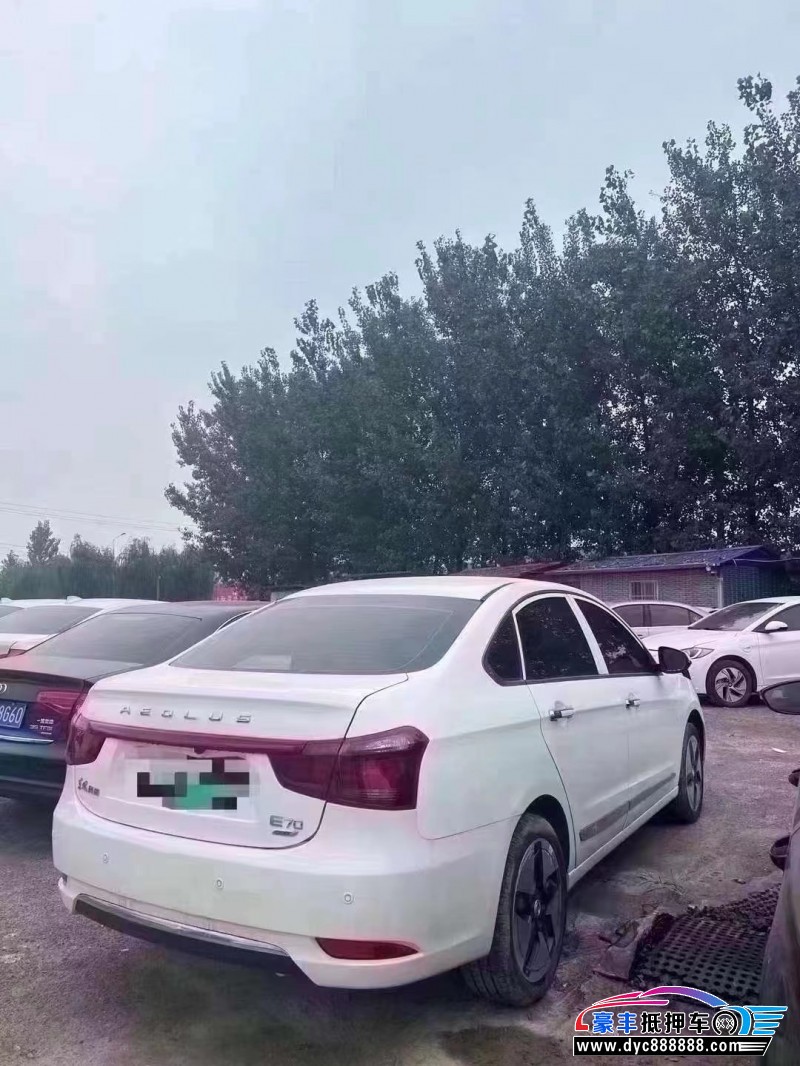 22年东风风神E70轿车抵押车出售