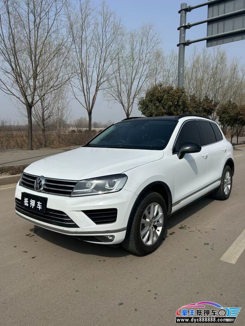 17年大众途锐SUV抵押车出售