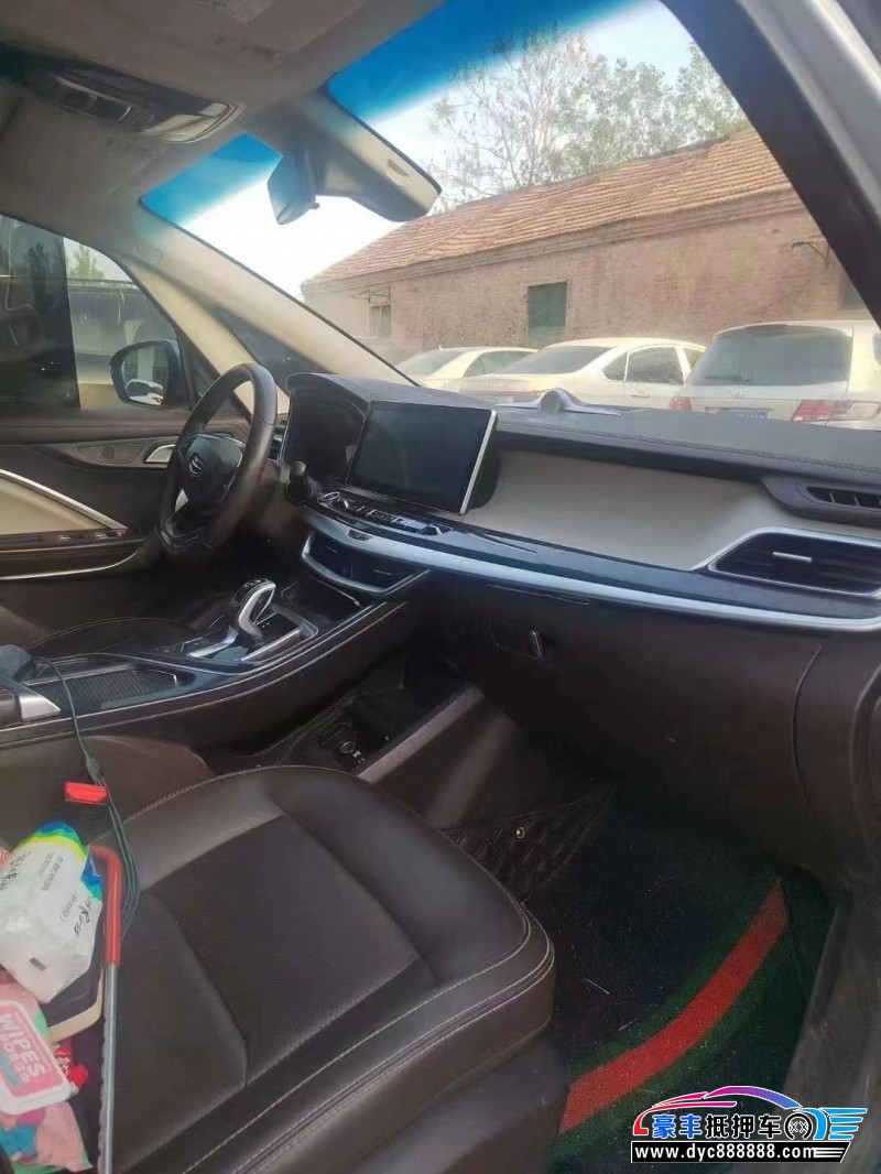 20年吉利嘉际轿车抵押车出售