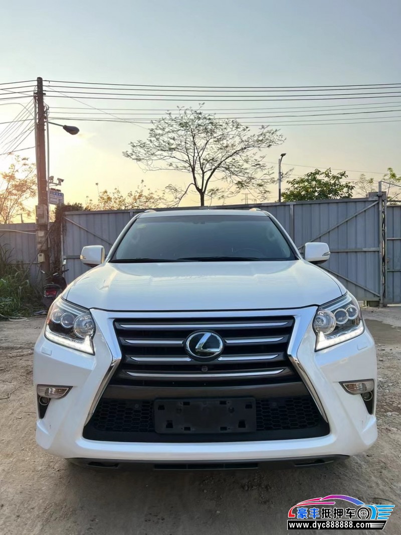 17年雷克萨斯GX轿车抵押车出售