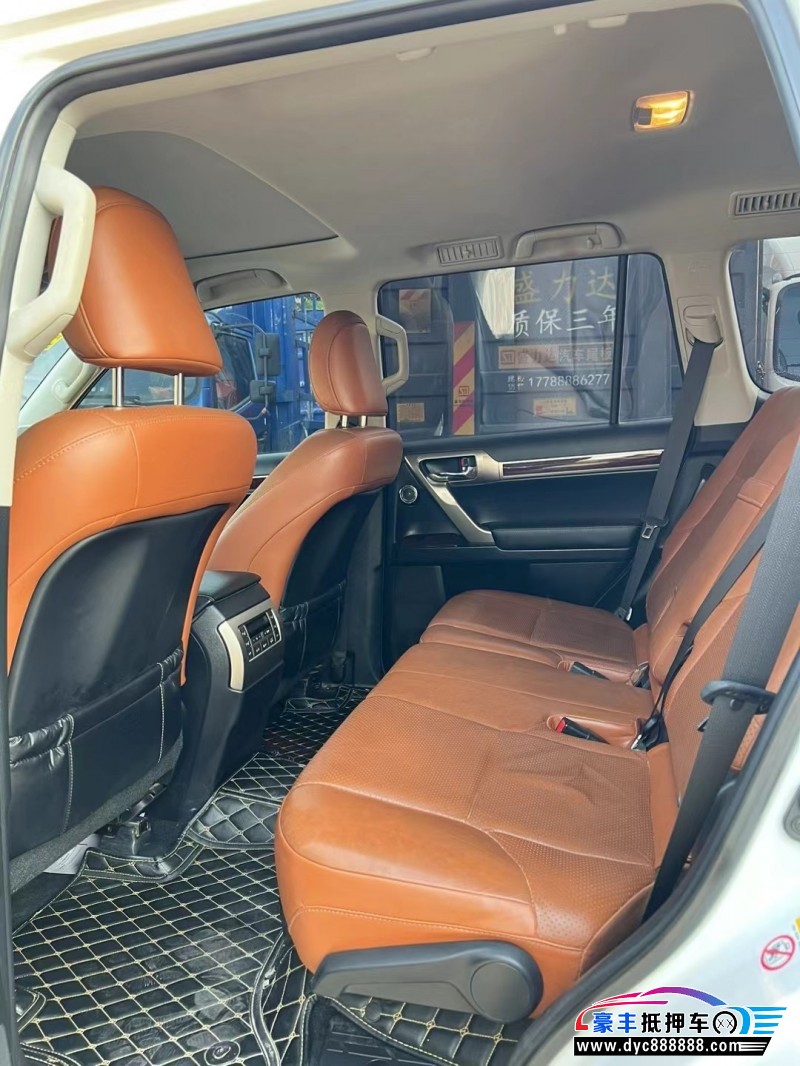 17年雷克萨斯GX轿车抵押车出售