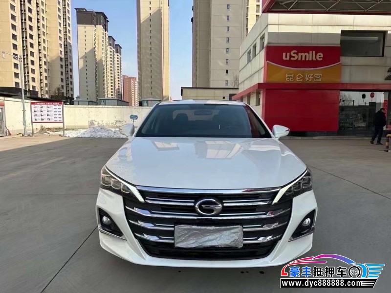 20年传祺GA6轿车抵押车出售