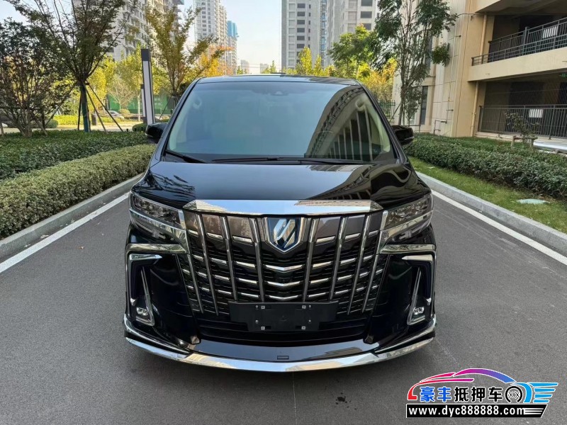 23年丰田埃尔法轿车抵押车出售