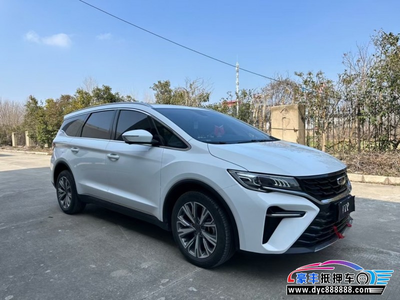 22年吉利嘉际轿车抵押车出售