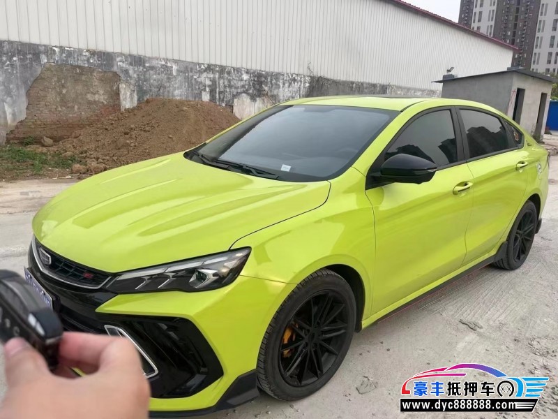 23年吉利缤瑞轿车抵押车出售