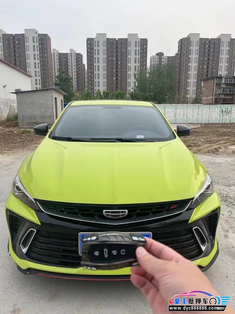 23年吉利缤瑞轿车抵押车出售