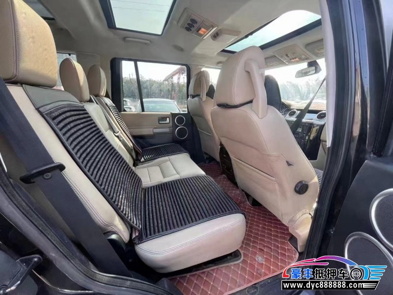 09年路虎发现轿车抵押车出售