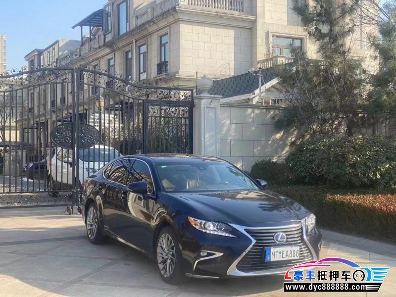 16年雷克萨斯ES轿车抵押车出售