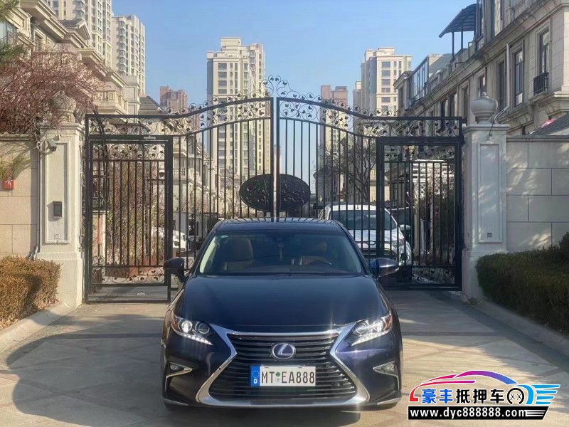 16年雷克萨斯ES轿车抵押车出售