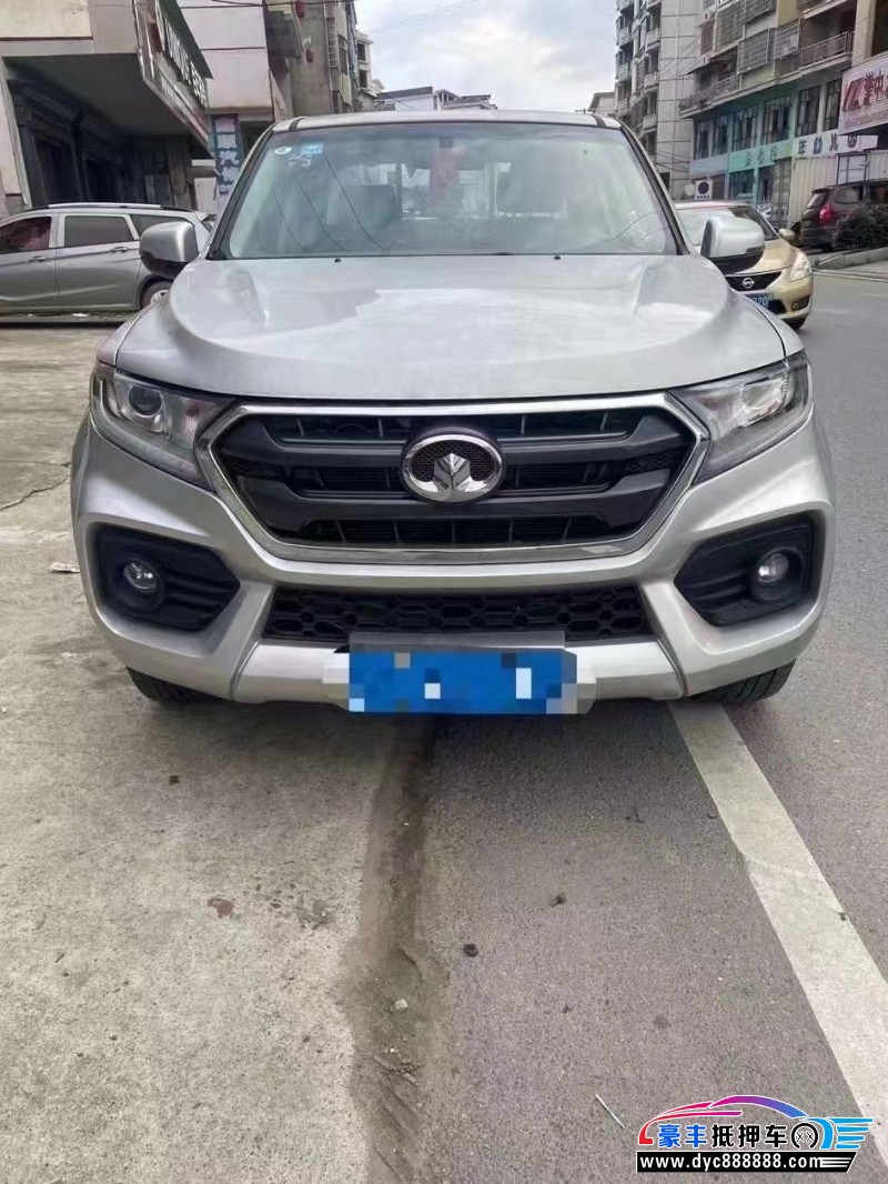 21年长城风骏7皮卡抵押车出售