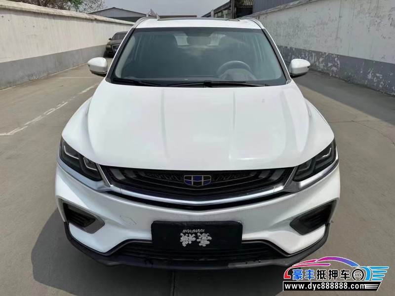 18年吉利缤越轿车抵押车出售