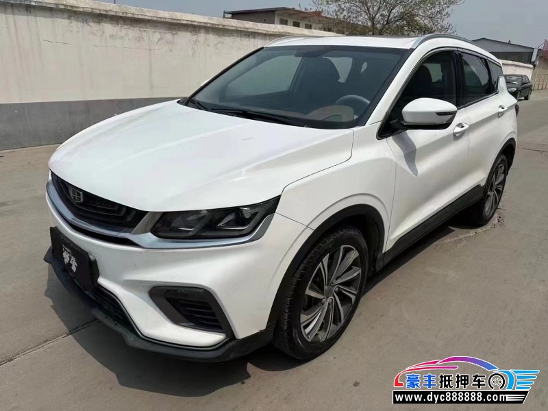 18年吉利缤越轿车抵押车出售