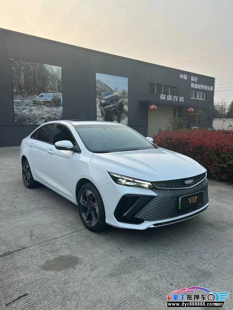 23年吉利雷神轿车抵押车出售