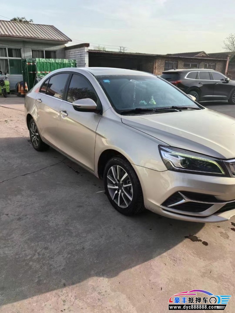 20年吉利帝豪轿车抵押车出售