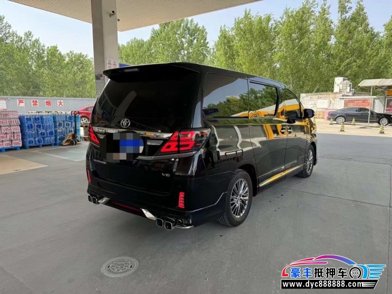 14年丰田埃尔法MPV抵押车出售