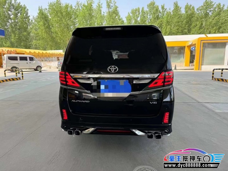 14年丰田埃尔法MPV抵押车出售