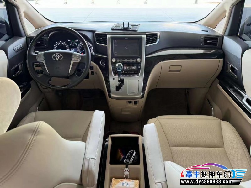 14年丰田埃尔法MPV抵押车出售