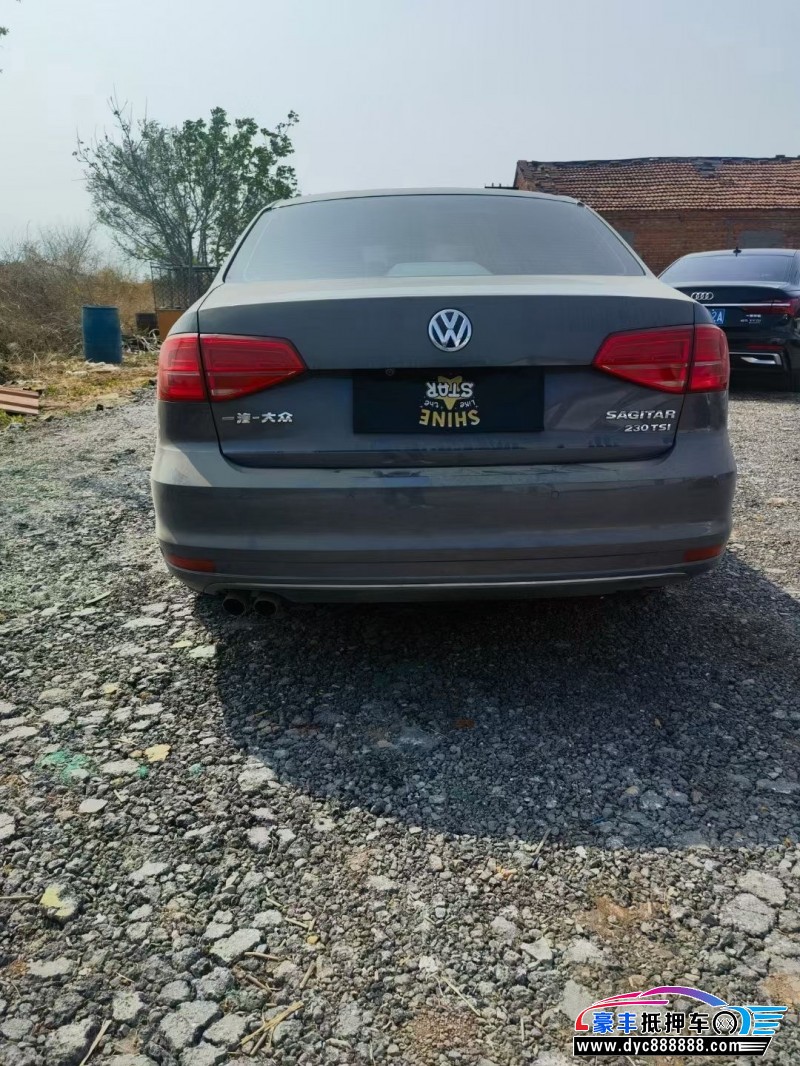 17年大众速腾轿车抵押车出售