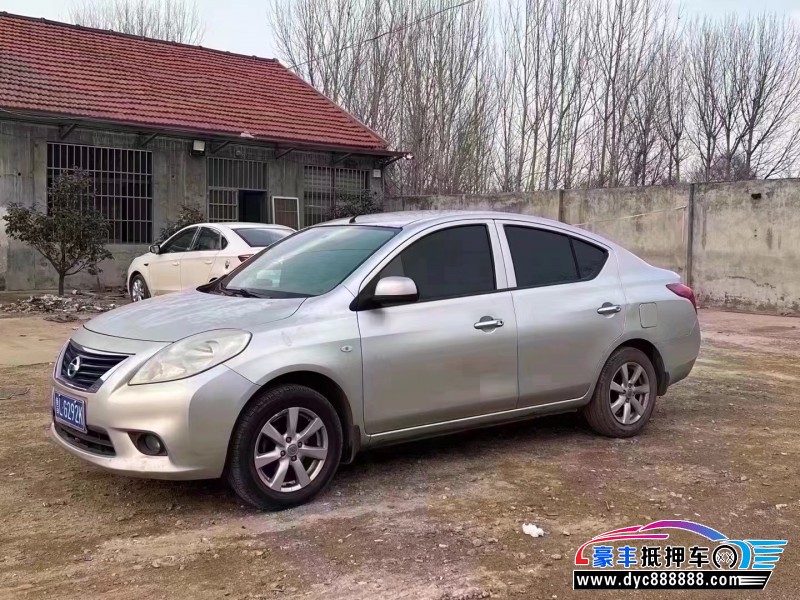 13年日产阳光轿车抵押车出售