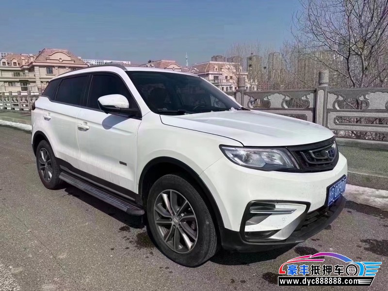 18年吉利博越轿车抵押车出售