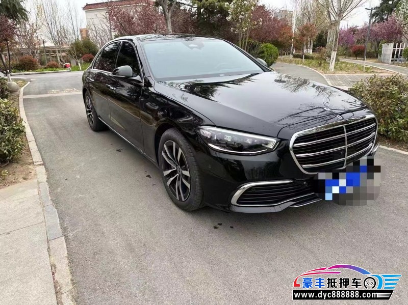 22年奔驰S轿车抵押车出售