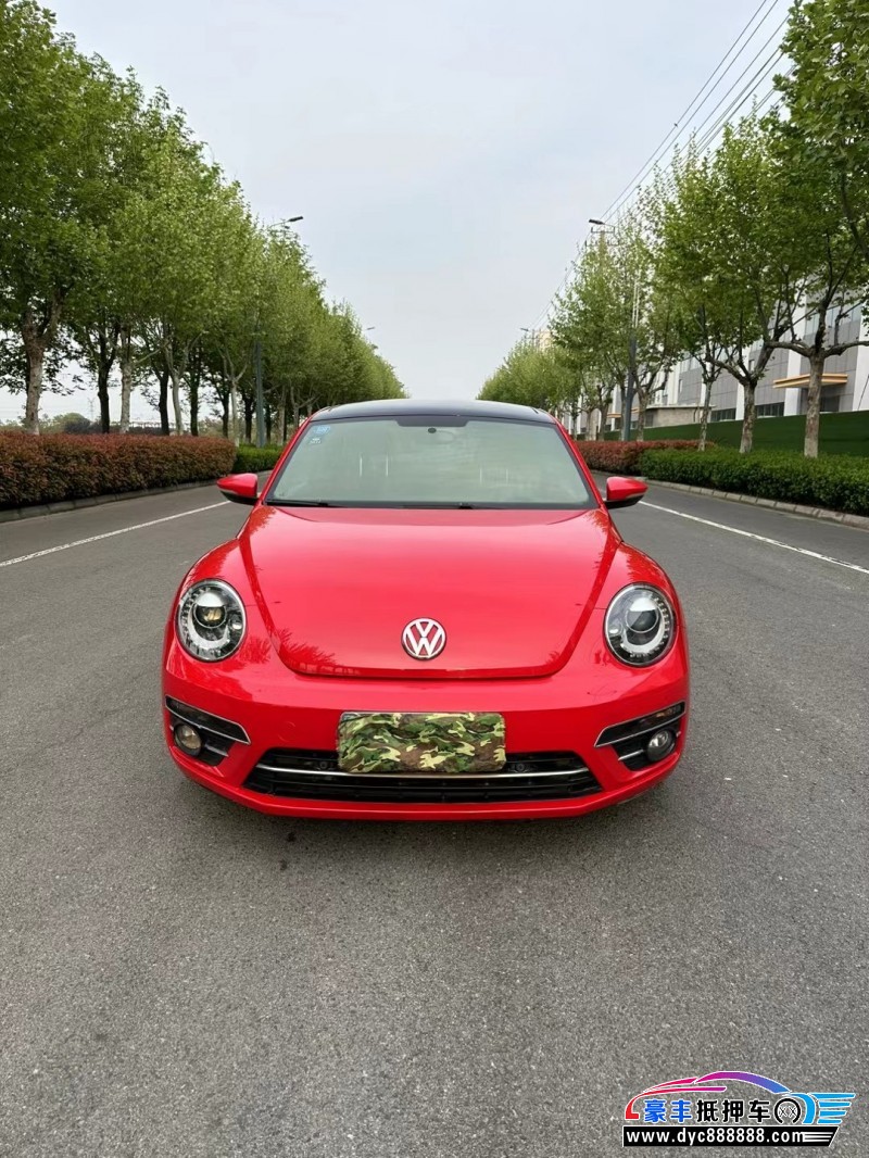 17年大众甲壳虫轿车抵押车出售