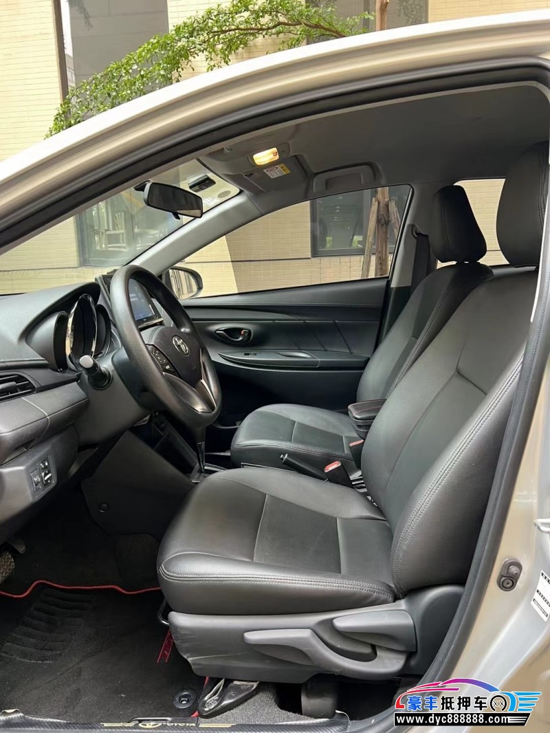 22年丰田威驰轿车抵押车出售