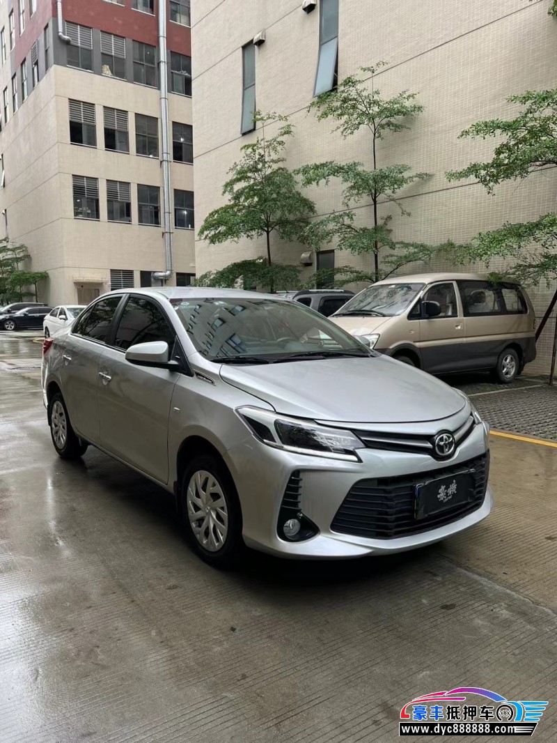 22年丰田威驰轿车抵押车出售