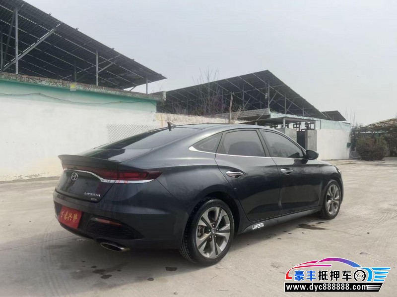 19年现代菲斯塔轿车抵押车出售