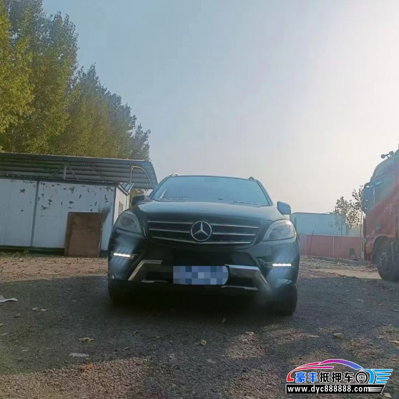 12年奔驰MLSUV抵押车出售
